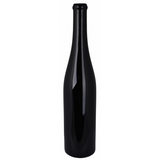 Ceramiczny wazon butelka 33cm czarny