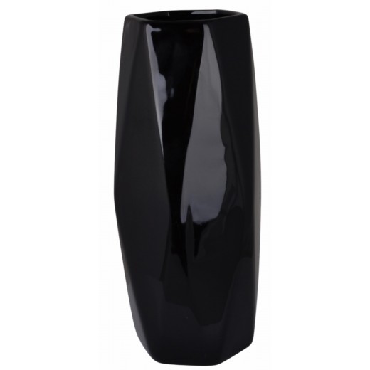 Ceramiczny wazon 20,5cm czarny