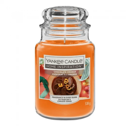 Świeca zapachowa CHOCOLATE ORANGE 538g YANKEE CANDLE - Home Inspiration