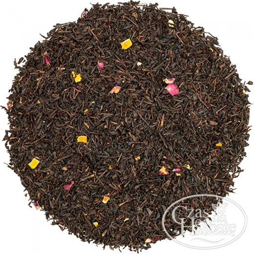 Herbata czarna o smaku pomarańczowo-różanym 50g