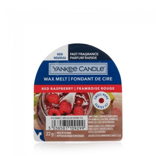Wosk zapachowy Red Raspberry YANKEE CANDLE