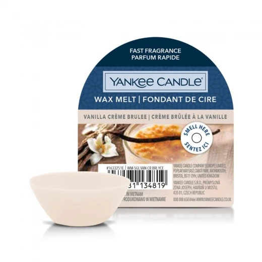 Wosk zapachowy VANILLA CREME BRULEE | YANKEE CANDLE